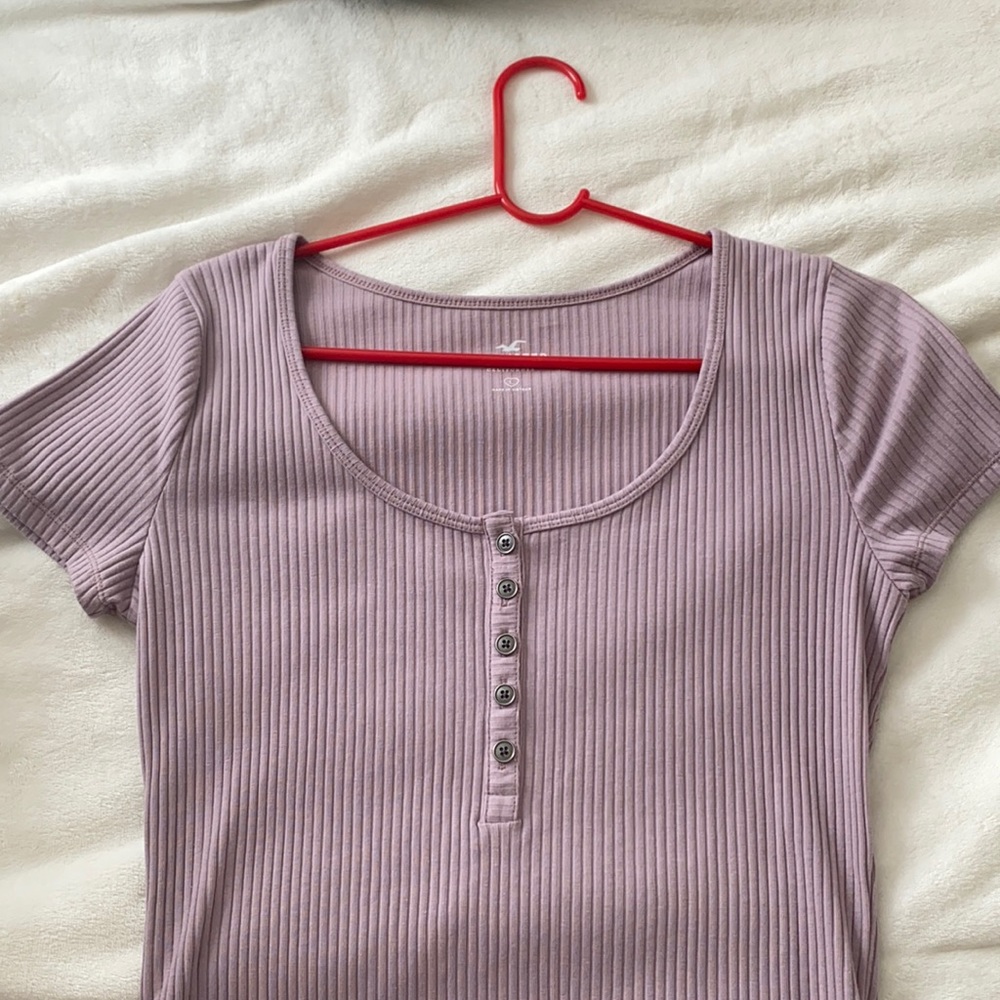 Light Purple Hollister Bodysuit